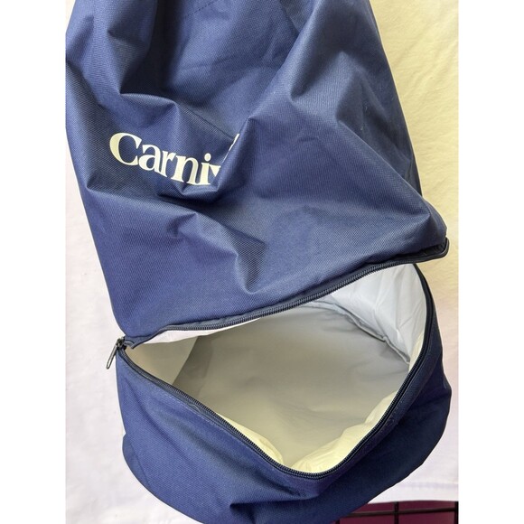 Carnival Cruise Line Drawstring Cooler Tote Beach Bag With Adjustable Strap - Picture 4 of 15